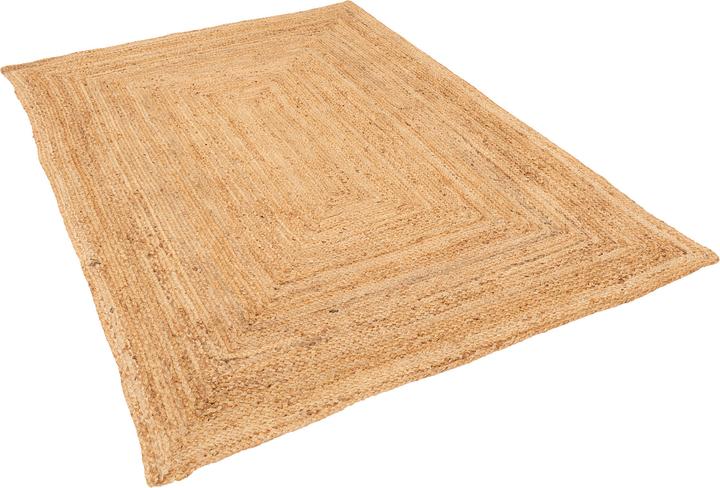Produktbild Pergamon Naturfaser Handgefertigt Jute Teppich Nele (190 x 290 cm)