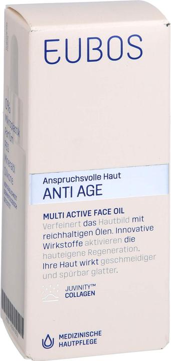 Actual product image Eubos ANTI AGE Multi Active Face Oil, 30 ml OEL (Body oil, 30 ml)