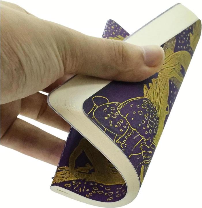 Actual product image Paperblanks Notebook Lang's Fairy Books A6, lined, gold / purple (A6, Lined, Hardcover)