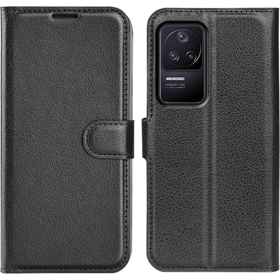 Thumbnail - Screenguard Xiaomi Poco F4 Leather Guard Lederhülle (Xiaomi Poco F4), Smartphone Hülle, Schwarz