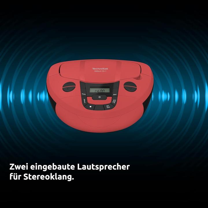Produktbild TechniSat Tragbare CD-Boombox