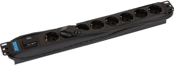 Actual product image Bachmann Steckdosenleiste (8x, CEE 7/3, CEE 7/4, CEE 7/7, Type 13, 2 m)