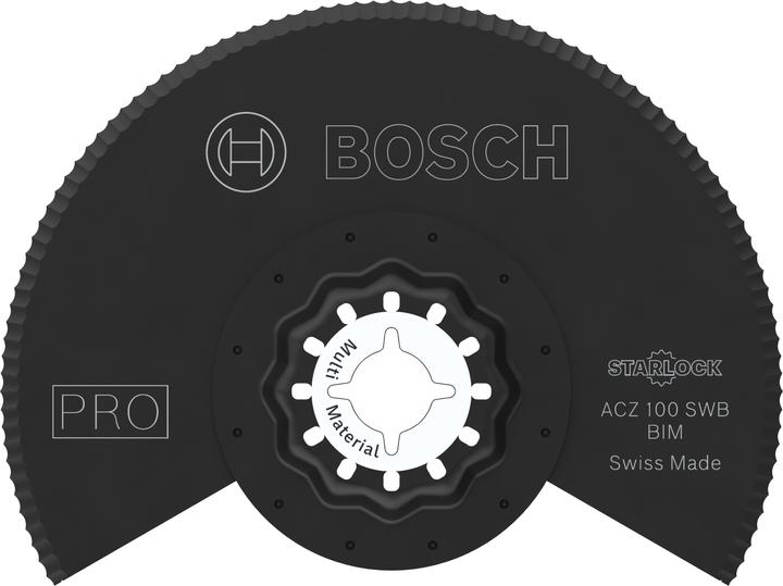 Image du produit Bosch Professional Zubehör Lame PRO ACZ 100 SWB pour outils multifonctions, 100 mm