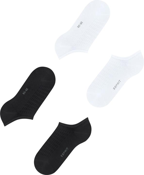 Produktbild Esprit Mesh Line 2-Pack Baumwollsneakersocken (2er Pack, 35 - 38)