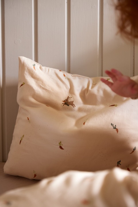 Image du produit Filibabba Linge de lit bébé GOTS - Carrot Thief (70 x 100 cm)