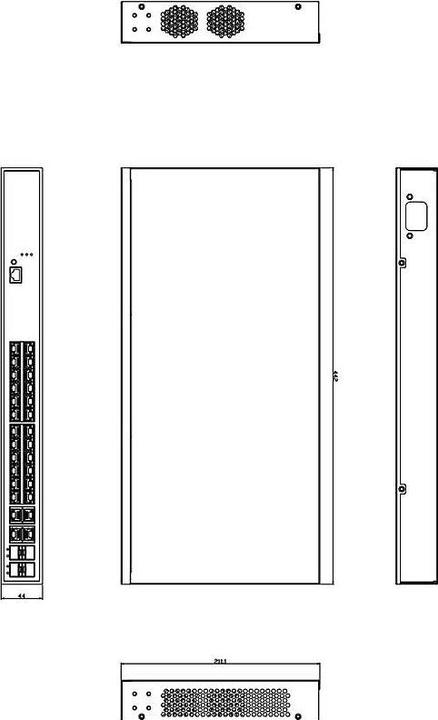 Produktbild Vivotek AW-GEV-288A-370 Switch L2 man. 28-Port PoE (28 Ports)