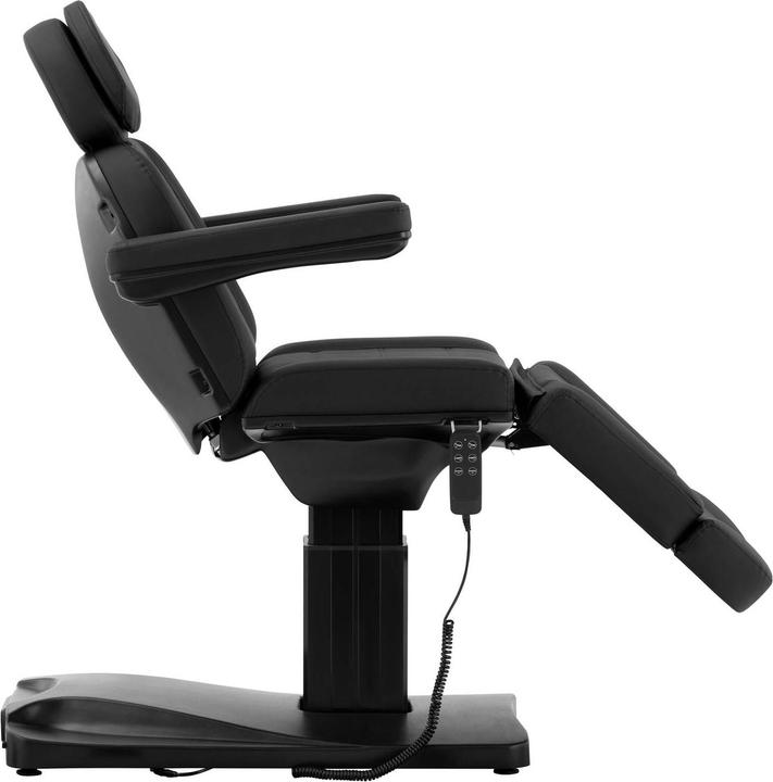 Produktbild Physa Kosmetikliege Behandlungsliege Kosmetikstuhl Tattooliege 70-90,5cm 150kg schwarz