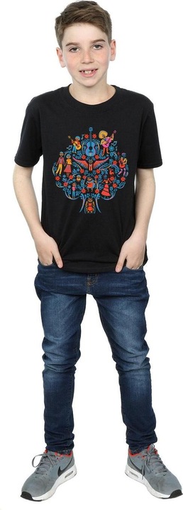 Actual product image Disney Boys Coco Tree Pattern T-Shirt (116)