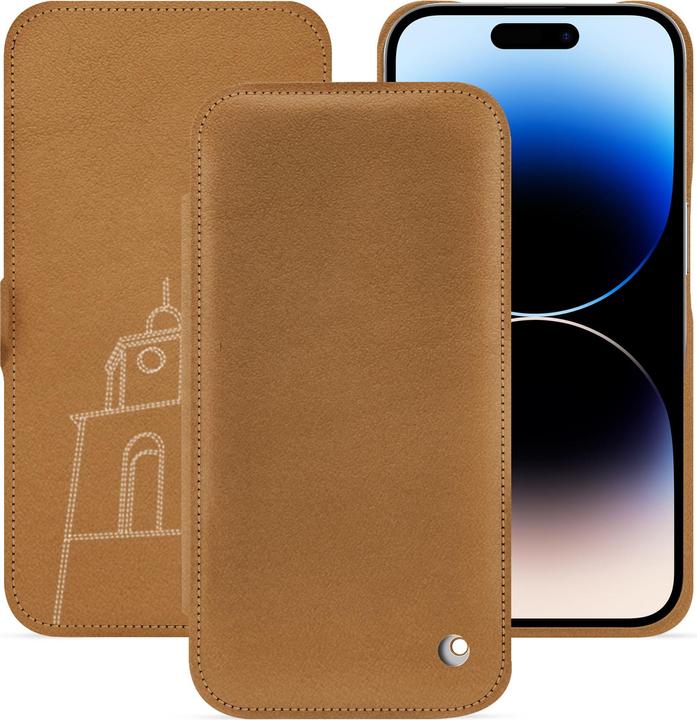 Image du produit Noreve Coque en cuir à rabat horizontal (Apple iPhone 15 Pro)