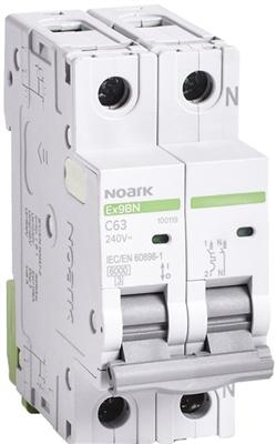Noark Electric LS-Schalter C 1P+N 6kA 63A (63 A)