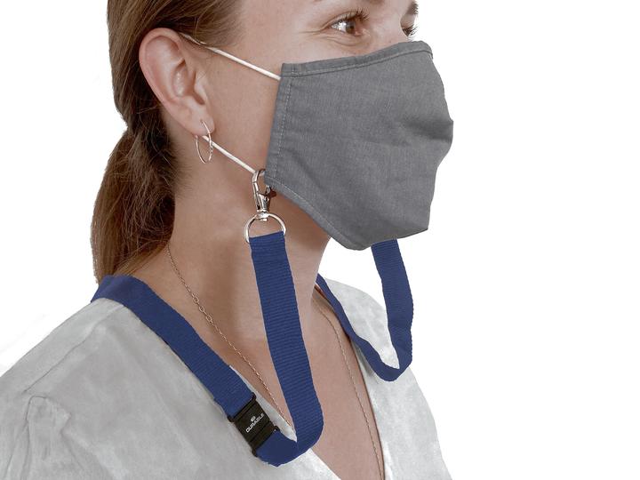 Produktbild Durable 852807 - Gesichtsmaske - Textil - Blau - 44 cm - 20 mm