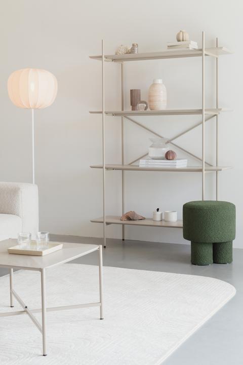 Produktbild Zuiver Shelf Cabinet Marcio Beige (120 x 40 x 180 cm)