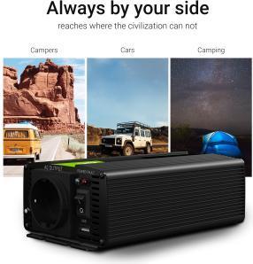 Image du produit GreenCell Onduleur pour voiture