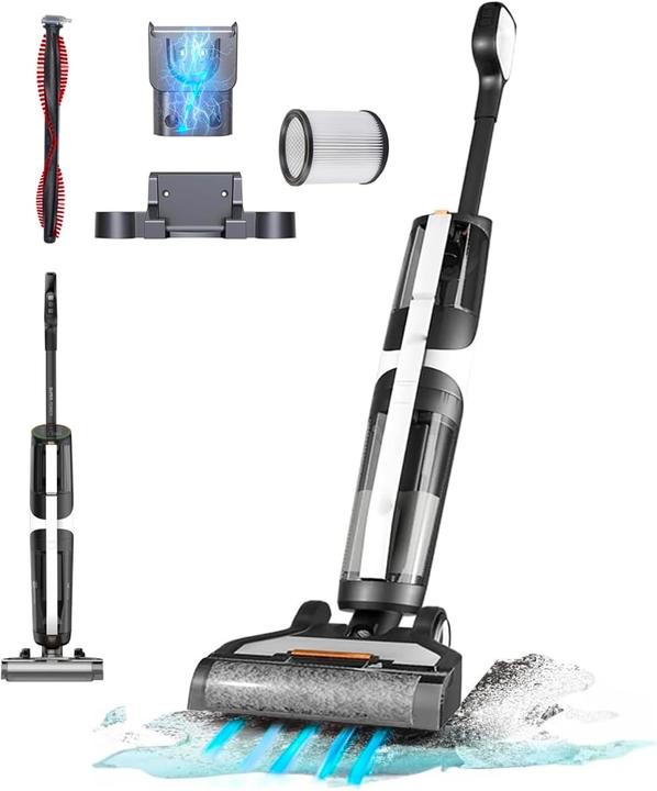 Image du produit Avilia Laveur de sols multifonction avec affichage LED et capteurs de saleté (Aspirer + balayer)