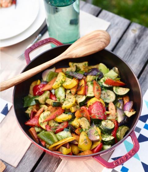 Actual product image Staub Roaster Chistera Drop (28 cm, Casserole + Stewpot, Cast iron)
