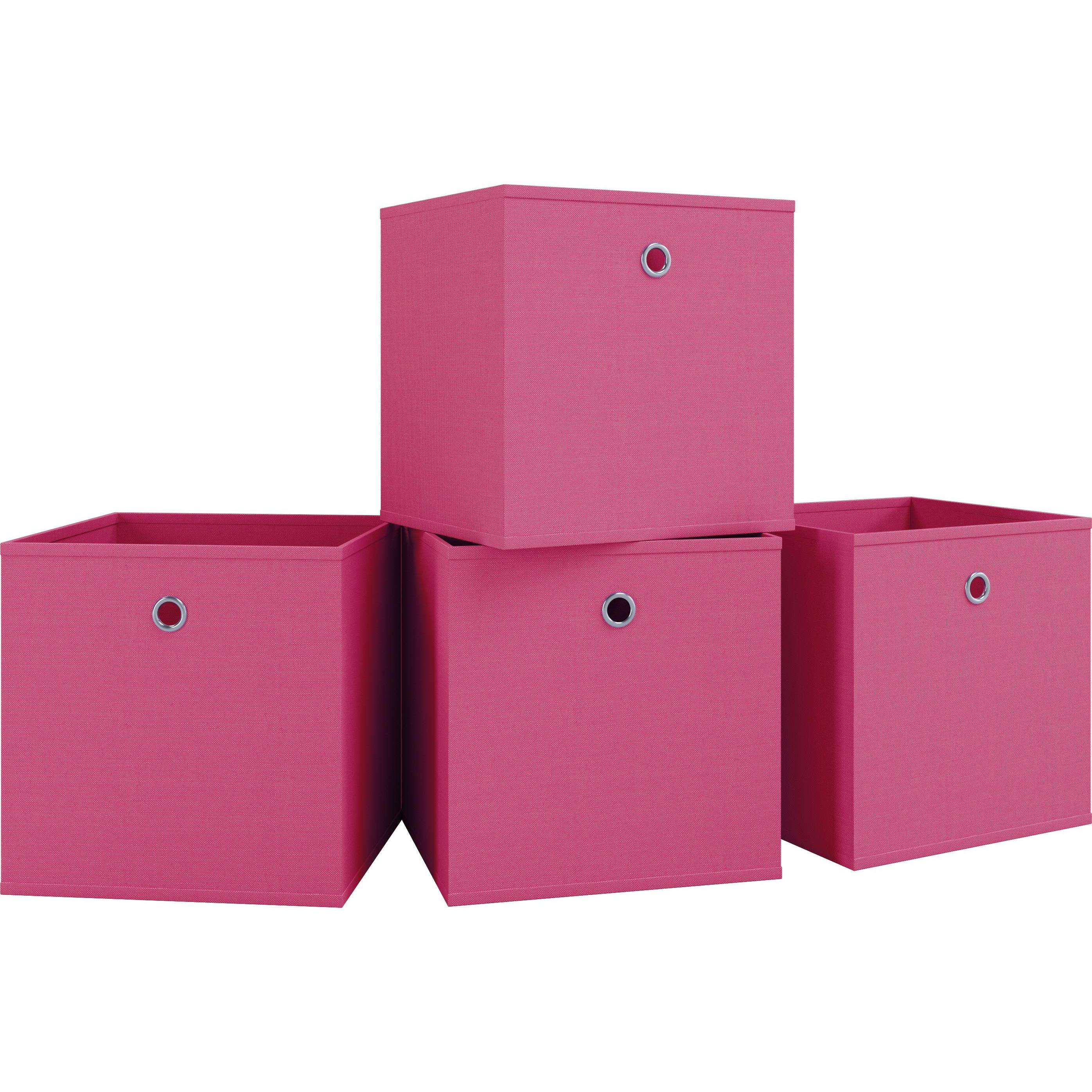 Thumbnail - VCM, Aufbewahrungsbox, 4er-Set Faltbox Klappbox "Boxas (27 x 27 cm)