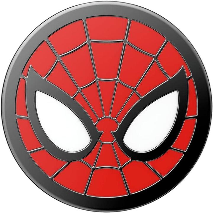 Actual product image PopSockets PopGrip Luxe Enamel Spiderman