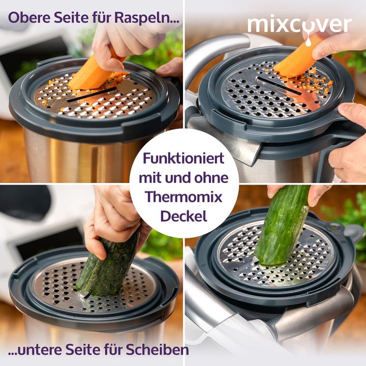 Actual product image Mixcover Reibe Thermomix TM6 und TM5