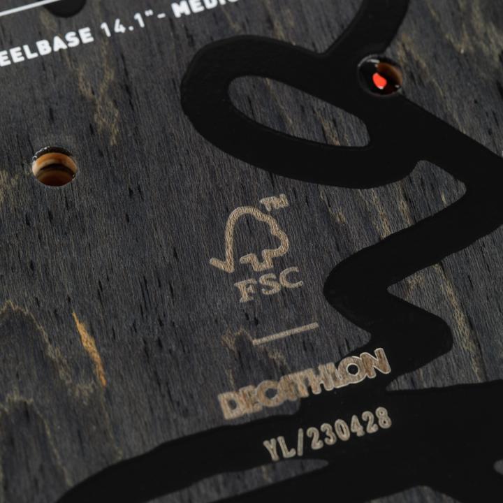 Produktbild Decathlon Skateboarddeck DK500 Popsicle 7-lagig Ahorn
