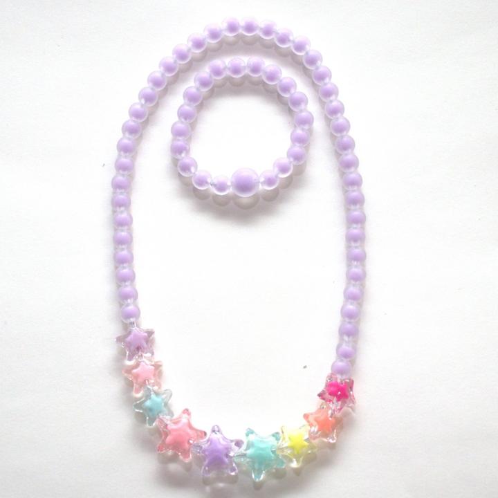 Immagine prodotto Yuko.B Collana e bracciale (Acrilico, ABS)