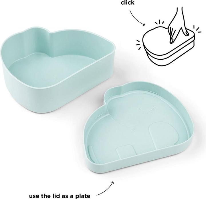 Produktbild Done by Deer Kiddish lunch box Elphee Blue