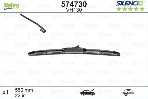 Produktbild Valeo Silencio HBlade 574730