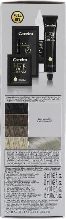 Produktbild Delia Cosmetics Cameleo Permanent Hair Colour Cream Frozen Blonde Intensive Farbe & Schutz 5 Öle + Omega Plus A (9.11 Frozen Blonde)