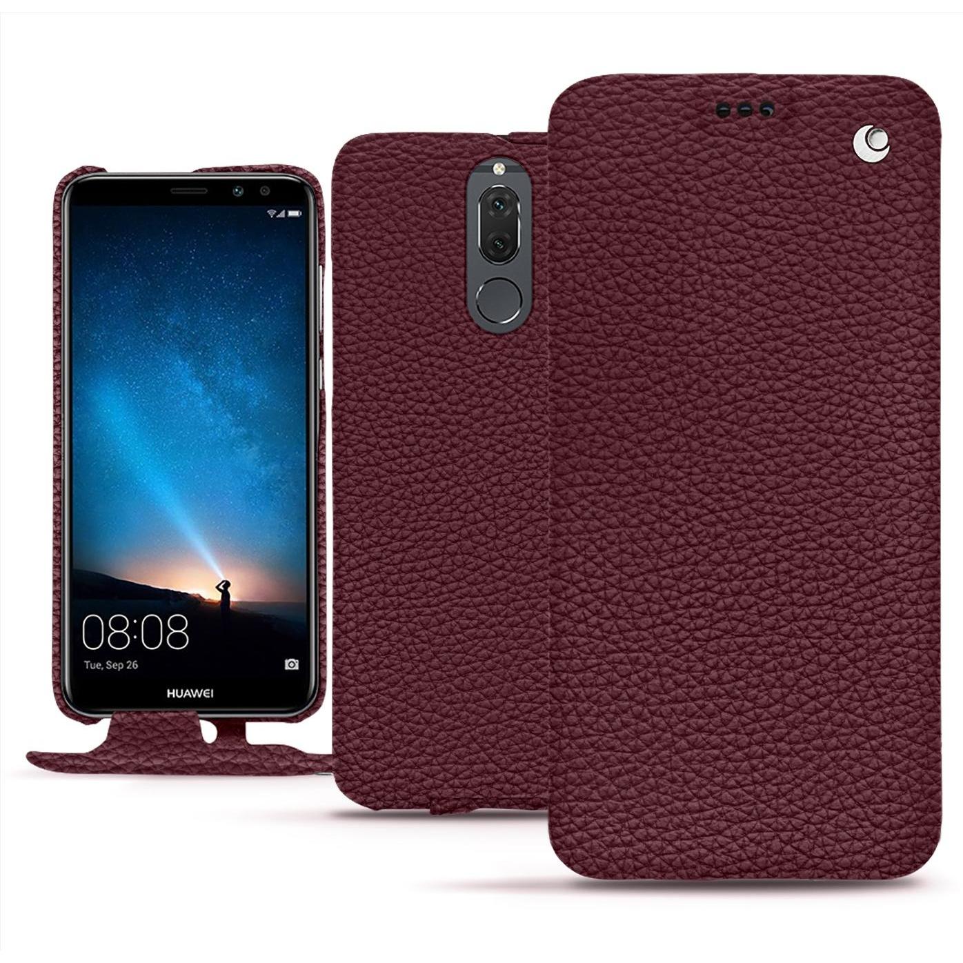 Thumbnail - Noreve Lederschutzhülle vertikal (Huawei Mate 10 Lite), Smartphone Hülle, Violett
