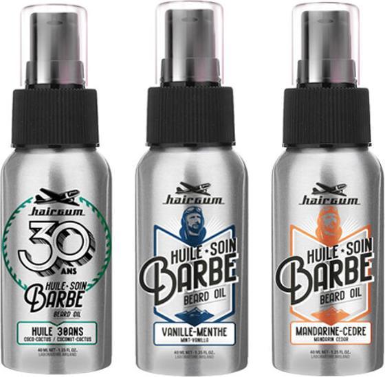 Image du produit Hairgum Barber Beard Oil Mandarine-Cèdre (40 ml)