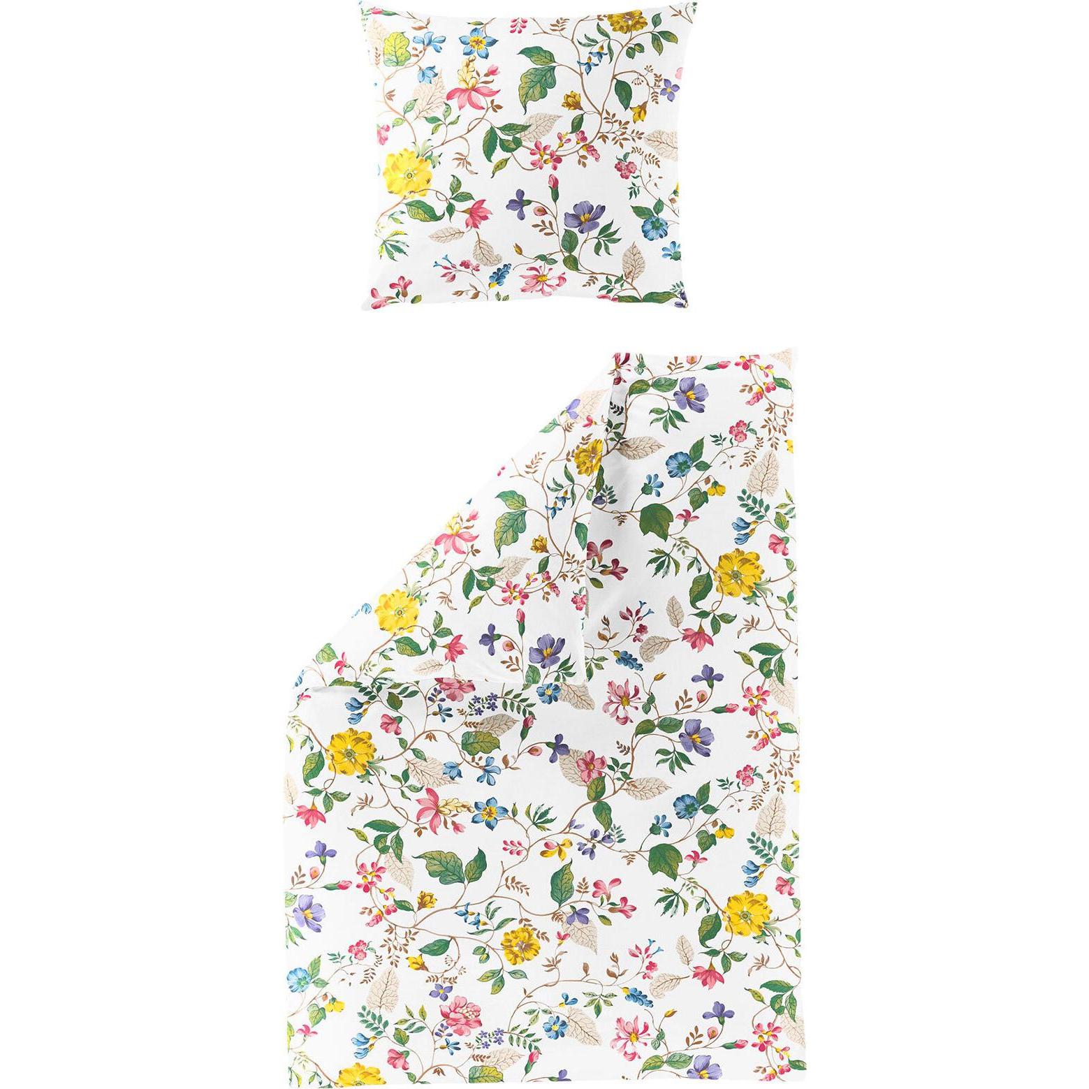 Traumschlaf, Bettwäsche, Blumenparadies (Bettwäsche Set, 135x200 cm + 80x80 cm)