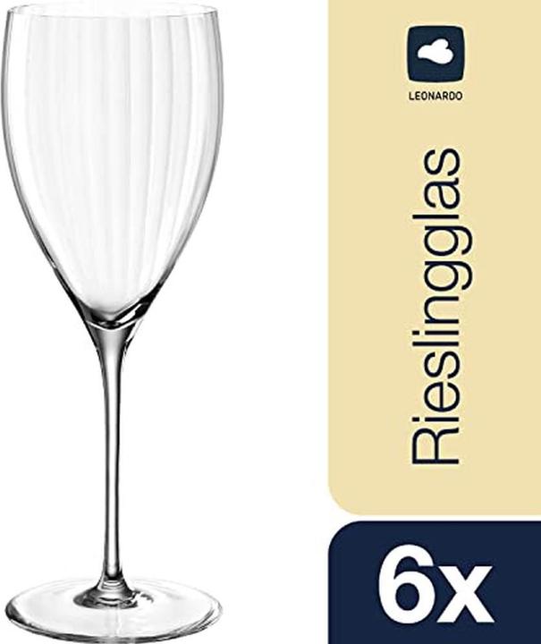 Produktbild Leonardo Weissweinglas Poesia 350 ml, 6 Stück, Transparent (35 cl, 6 Gläser, Weissweingläser)
