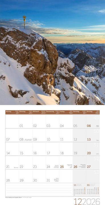 Produktbild Naturwunder Deutschland Kalender 2026 - 30x30