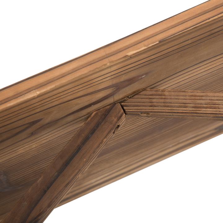 Immagine prodotto Outsunny Panchina da giardino con design a ruota di carro