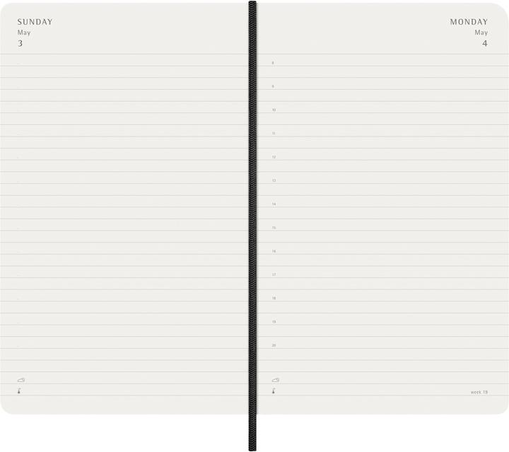 Actual product image Moleskine Geschäftsagenda Daily (13 x 21 cm, English)
