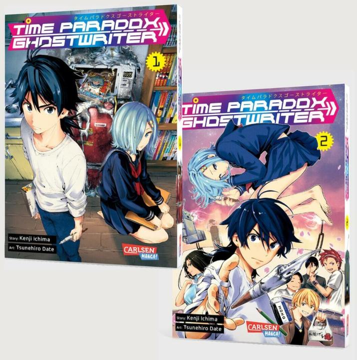 Actual product image Time Paradox Ghostwriter Komplettpack 1-2 (German, Kenji Ichima, Sascha Mandler, Tsunehiro Date, 2024)