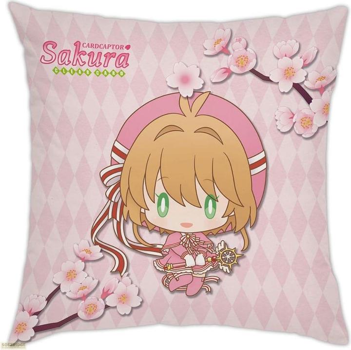 Image du produit Sakami Cardcaptor Sakura Clear Card Kissen Sakura & Kero-chan 35 x 35 cm