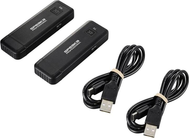 Image du produit SpeaKa Professional SP-TR-450 HDMI-Funkübertragung Set 50 m 30 Hz 3840 x 2160 Pixel integrierte
