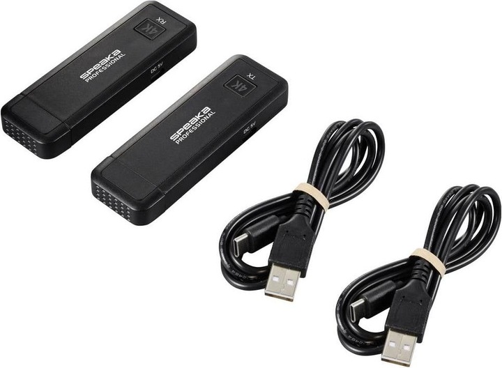 Produktbild SpeaKa Professional SP-TR-450 HDMI-Funkübertragung Set 50 m 30 Hz 3840 x 2160 Pixel integrierte