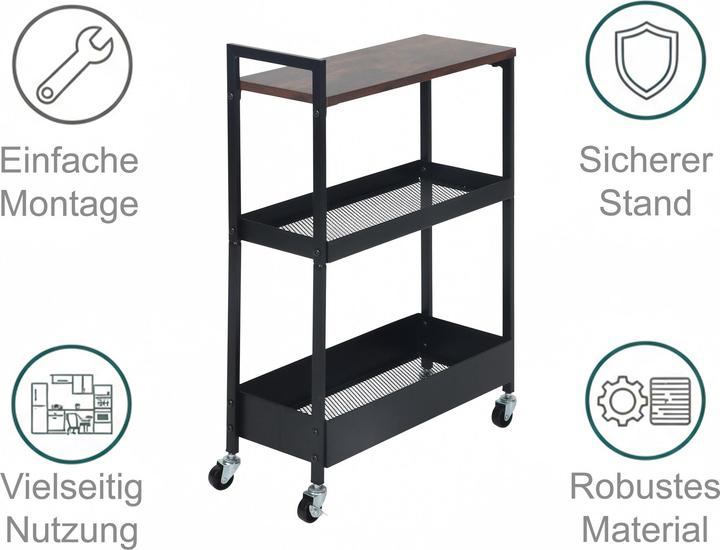 Actual product image Relaxdays trolley