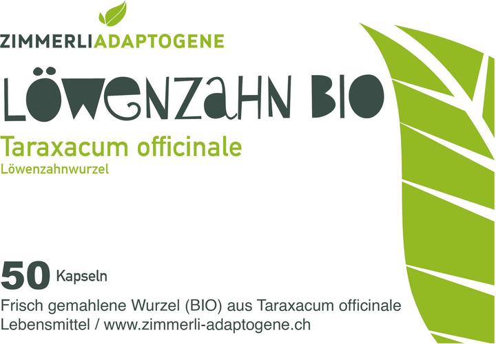 Produktbild Zimmerli Adaptogene Löwenzahnwurzel Kapseln (BIO) 50 Kapseln (1 Stück, Kapseln, 25 g)