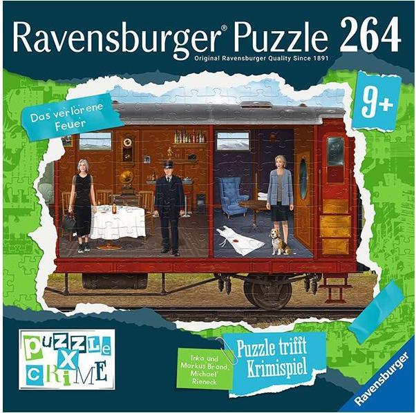 Produktbild Ravensburger Puzzle X Crime Kids: Das verlorene Feuer (264 Teile)