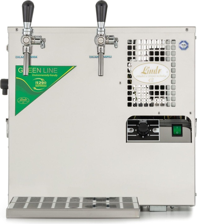 Image du produit Ich-zapfe Fontaine a eau, machine eau gazeuse - AS-45, 2 ligne