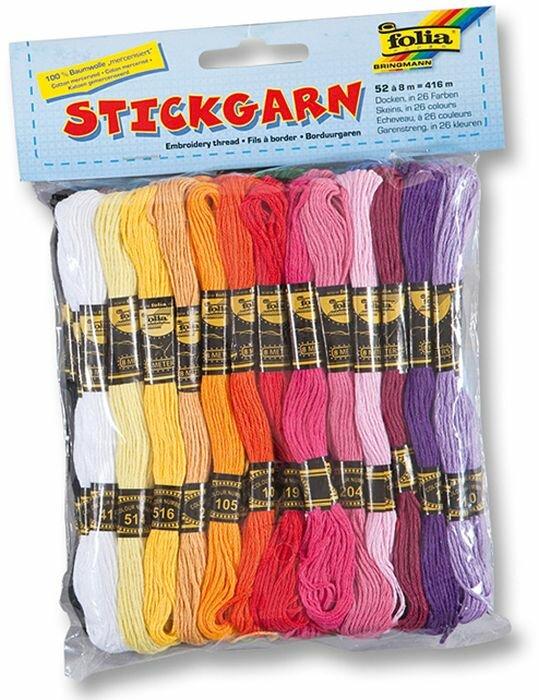 Actual product image Folia Embroidery thread (8 m)