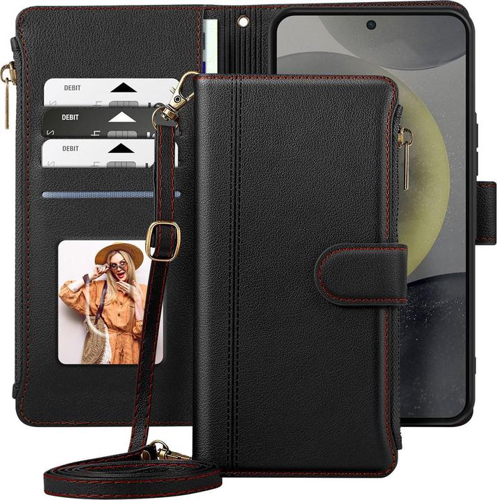 Actual product image Avizar Reissverschlussetui Galaxy S25 (Samsung Galaxy S24, Samsung Galaxy S25)