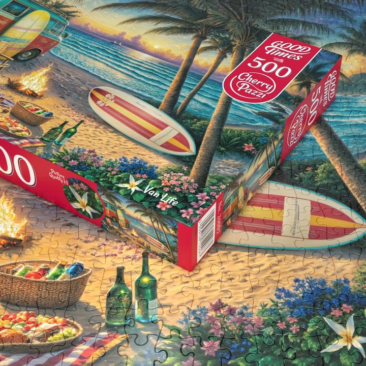 Immagine prodotto Cherry Pazzi Puzzle 500 pezzi - Van Life (500 pezzi)