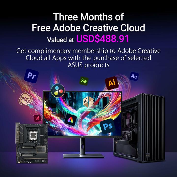 Actual product image ASUS ProArt X870E-CREATOR WIFI (AM5, AMD X870E, ATX)