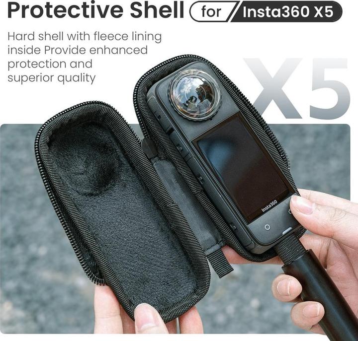 Actual product image aMagisn Insta360 X5 Transport Box protective cover