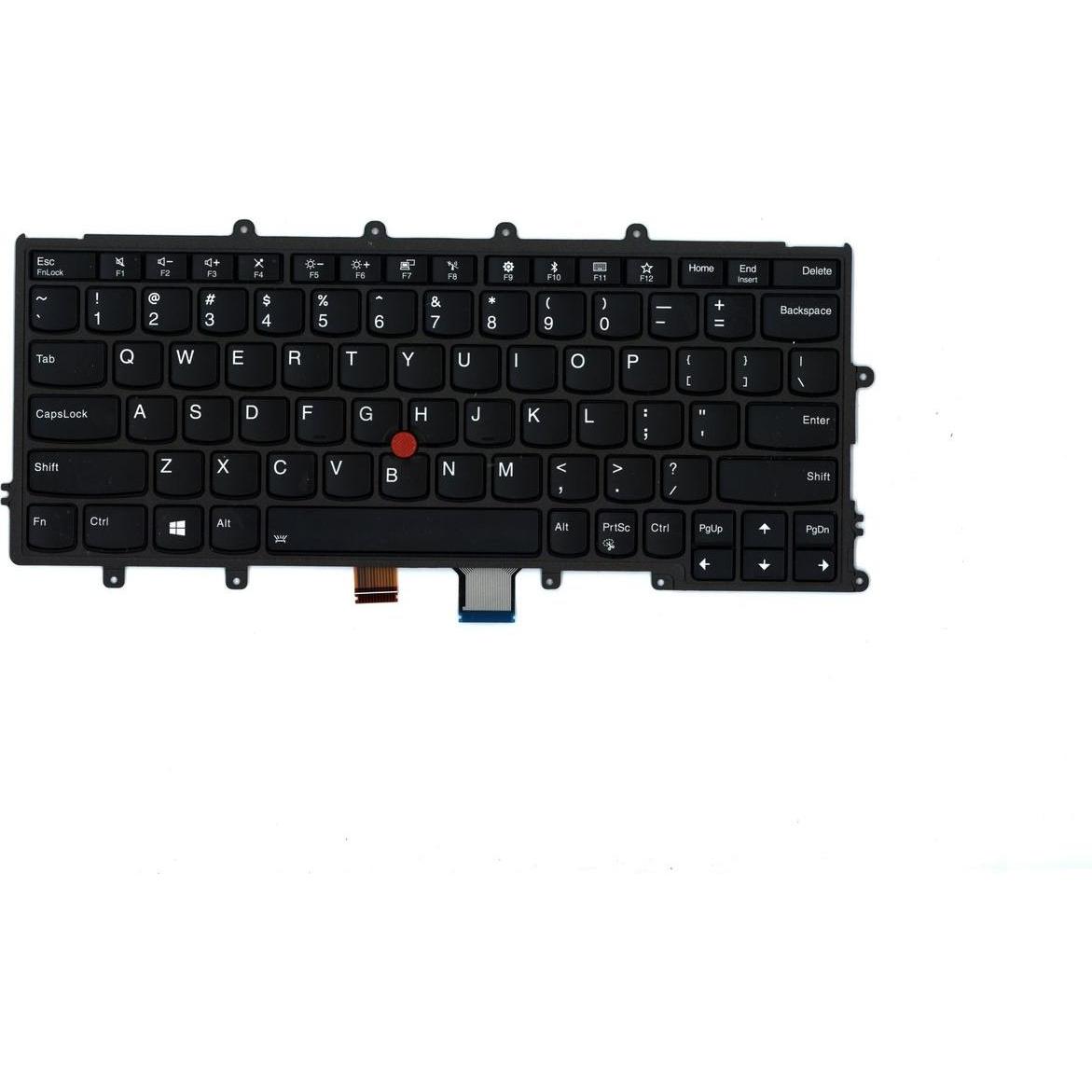 Lenovo Keyboard (US ENGLISH), Notebook Ersatzteile, Schwarz