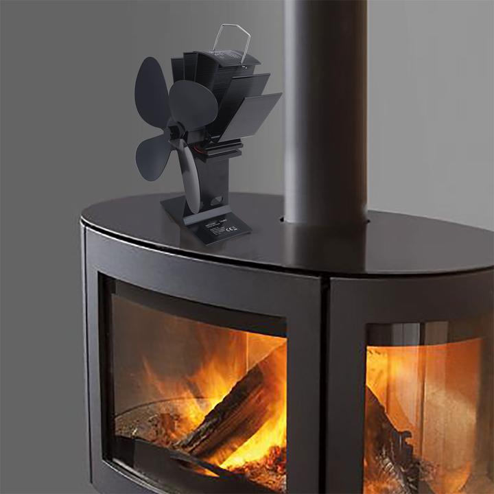 Actual product image Casativo Electric chimney fan, 4 fan blades, for 65°C - 345°C