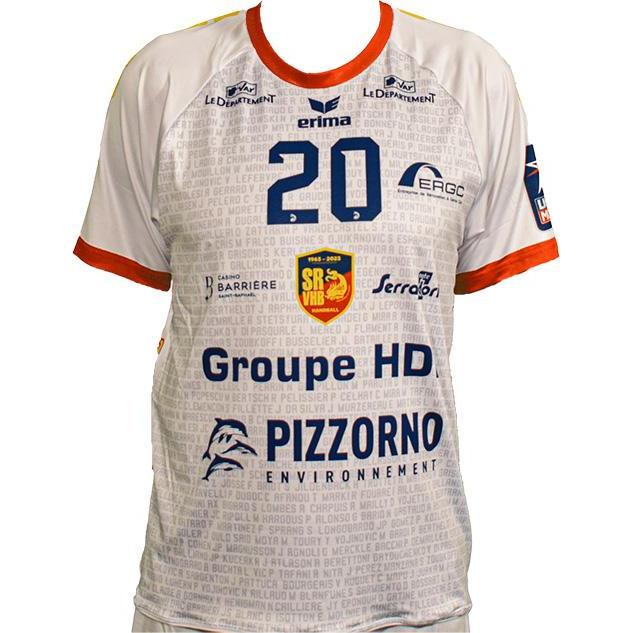 Erima, Herren, Fussballtrikot, auswärtstrikot srvhb 2023/24 (M), Weiss, M